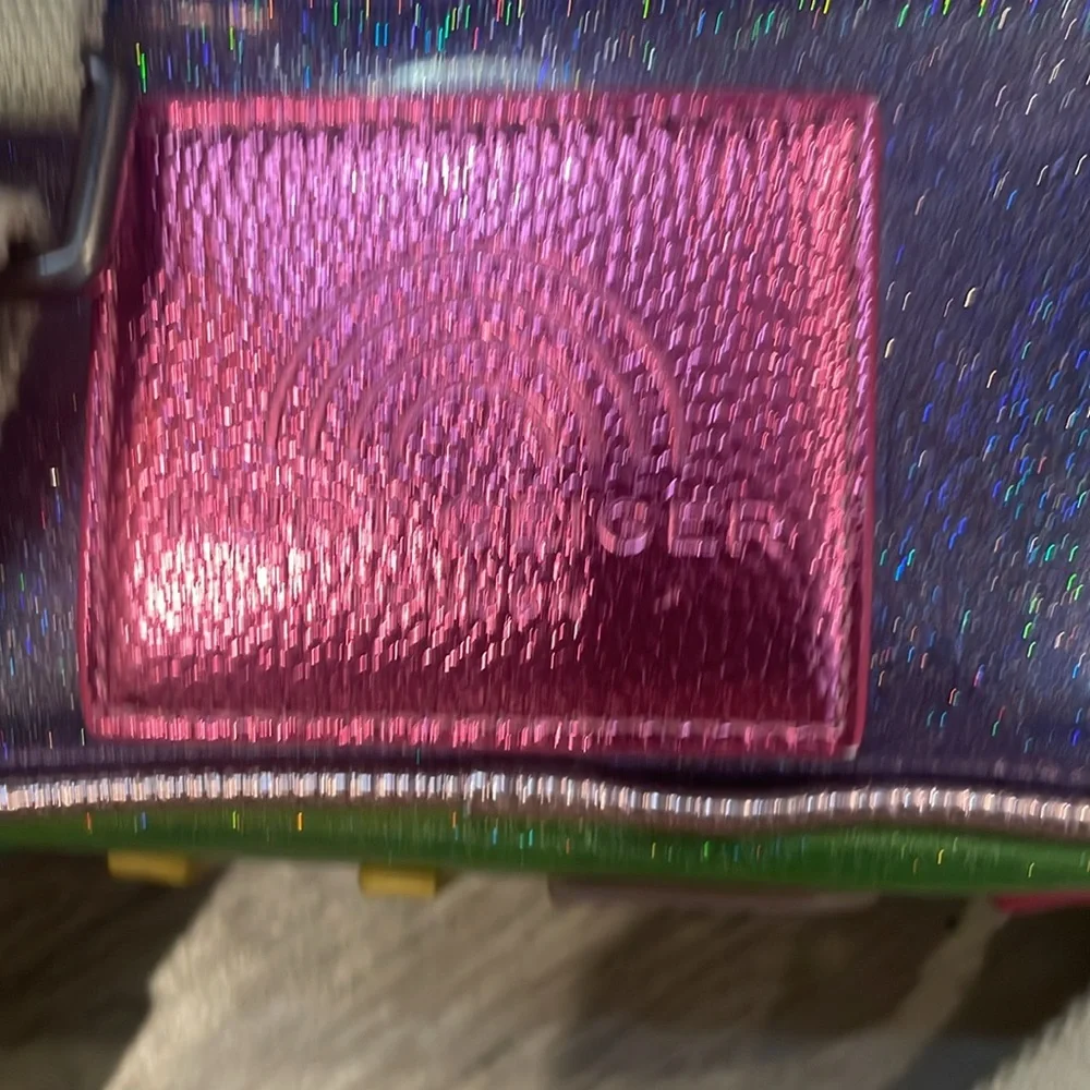 2 set KURT GEIGER Transparent Backpack and Crossbody.. barely used, like new - Picture 8 of 12
